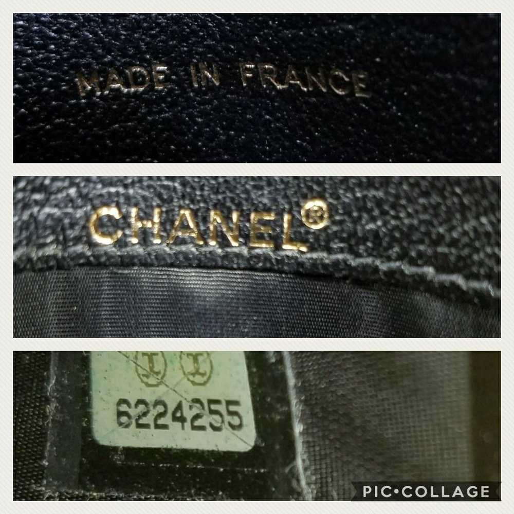 Authentic Chanel Cc Monogram Card Case - image 5